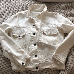 Cream LEVI Denim JKT